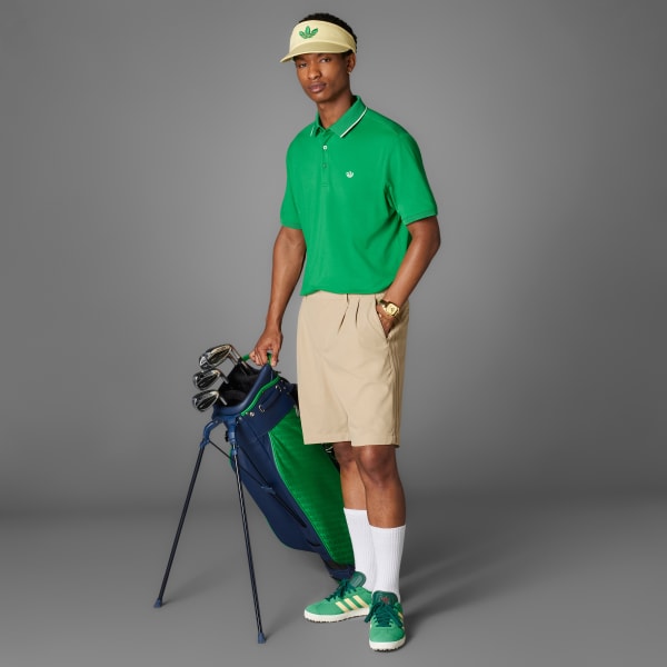 Green Originals Twistknit Trefoil Polo Shirt