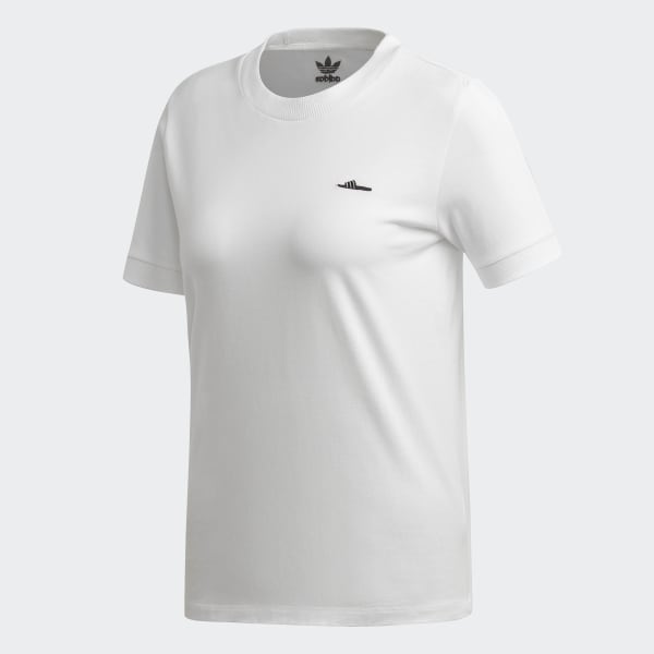 Hvid Adilette T-shirt GEE05