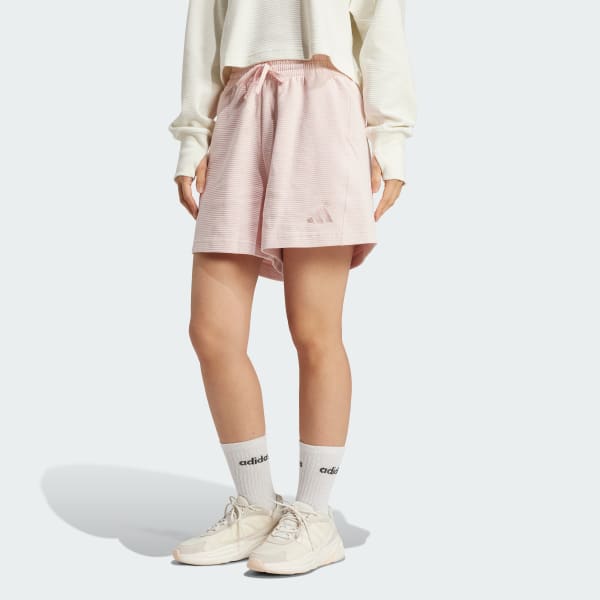 Pink ALL SZN Rib Shorts