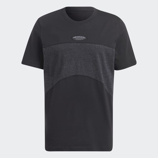 Zwart R.Y.V. Basic T-Shirt RD754