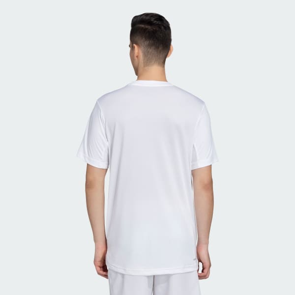 White TENNIS CLUB T SHIRT 