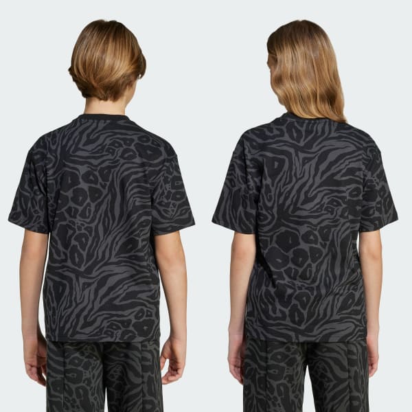 Black Future Icons Logo Tee Kids