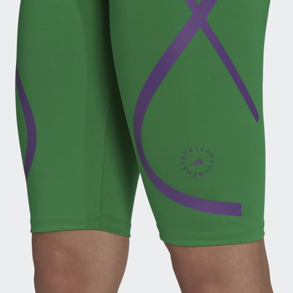 Green adidas by Stella McCartney TruePace Cycling Shorts SU535