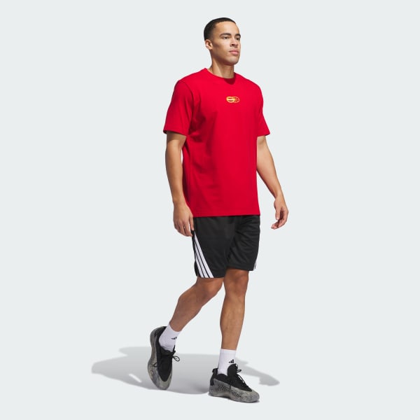 Red Pick-up Game Graphic Tee