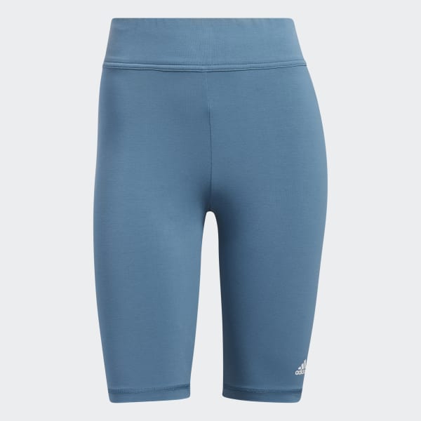 adidas Cotton Bike Shorts Blue Women's Training adidas US