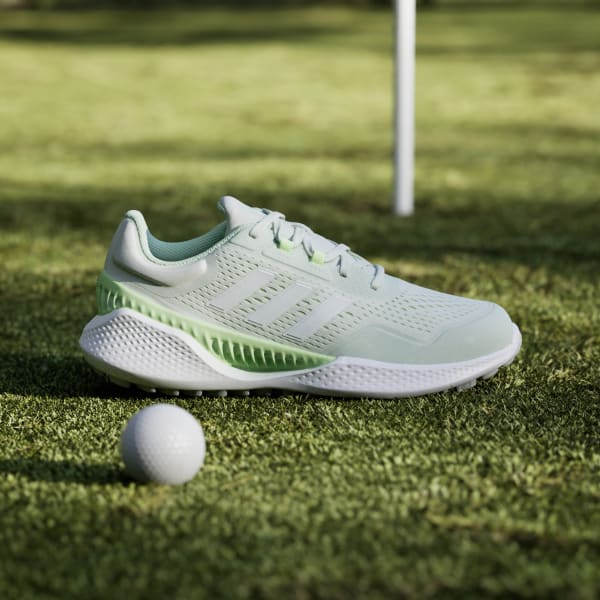 adidas Summervent 24 Bounce Golf Shoes Low Green adidas New Zealand