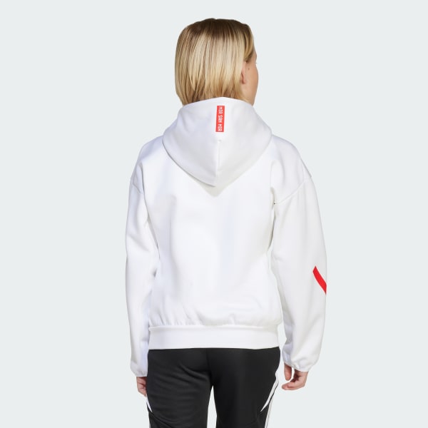 adidas FC Bayern ADIDAS Z.N.E. Anthem Jacket Kids - White