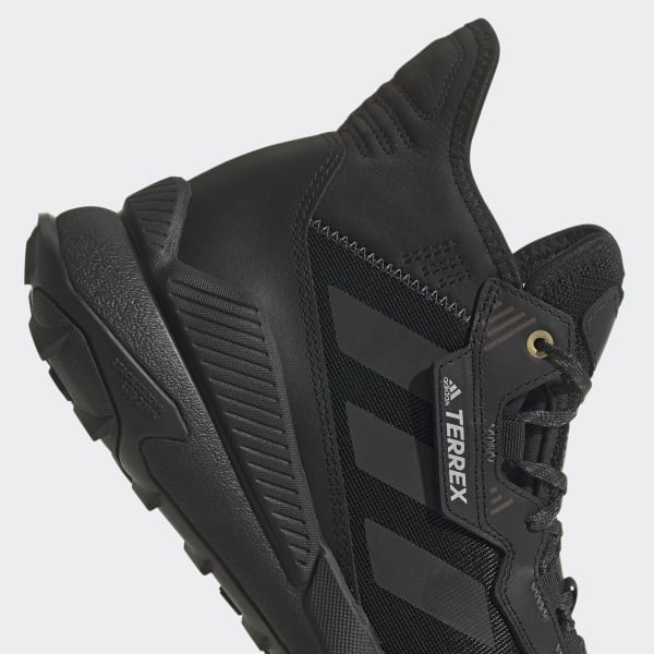 Black Terrex Hyperblue Mid Hiking Shoes LFA38