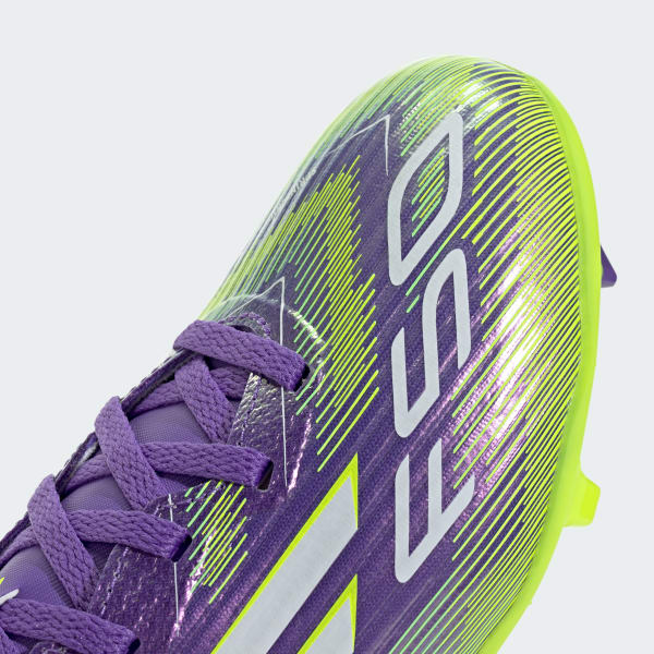 adidas F50 League Firm/Multi-Ground Cleats Kids - Purple