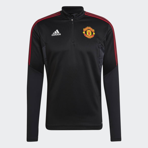 Schwarz Manchester United Condivo 22 Trainingsoberteil T1680