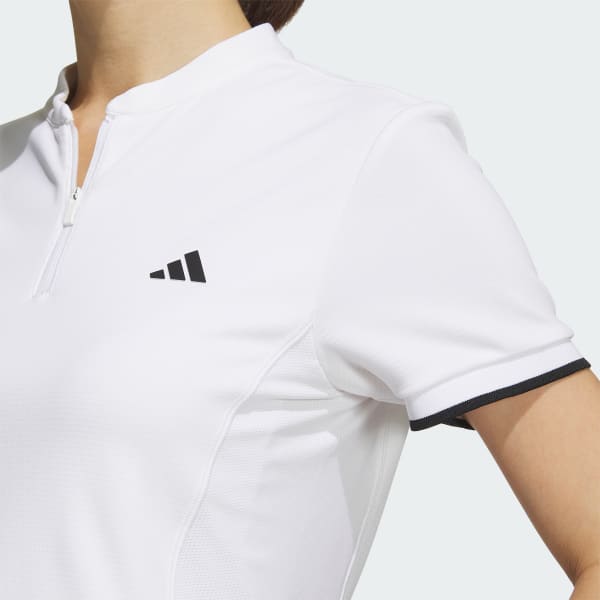 極美品✨adidas golf レディース　ポロワンピース　ホワイト　Mサイズ 極美品✨adidas golf レディース ポロワンピース ホワイト M