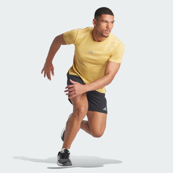 Beige Designed for Training HIIT Workout HEAT.RDY Tee