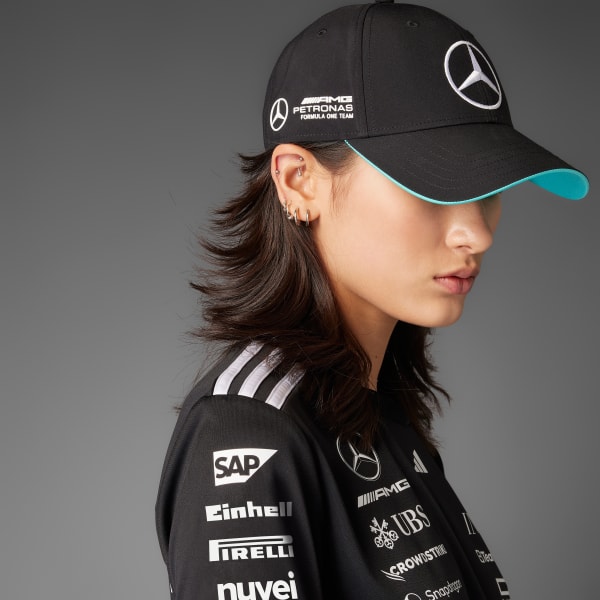 Negro Gorra de Piloto - Mercedes - AMG PETRONAS F1 Team