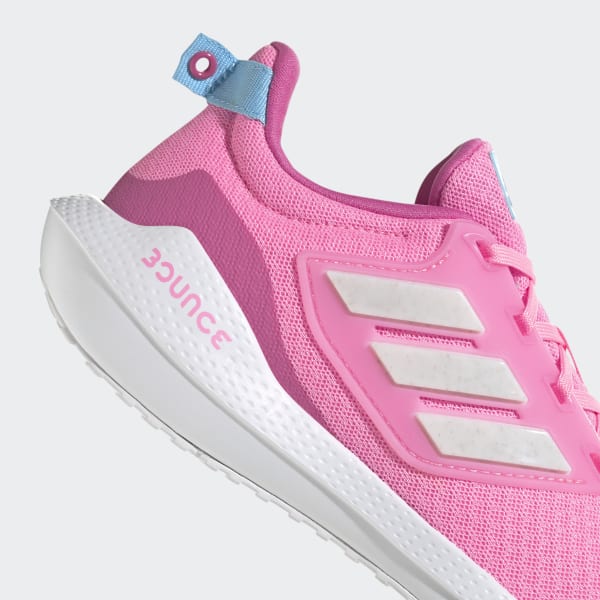 Pink EQ21 Run 2.0 Bounce Sport Running Lace Shoes LKJ61