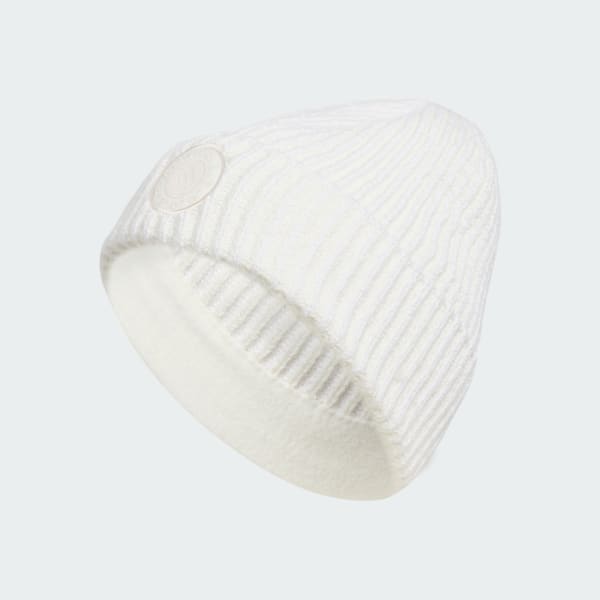 ベージュ KNIT BEANIE