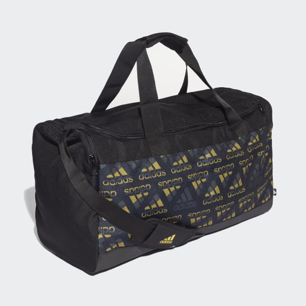 Grey Essentials Linear Graphic Medium Duffel Bag M9513