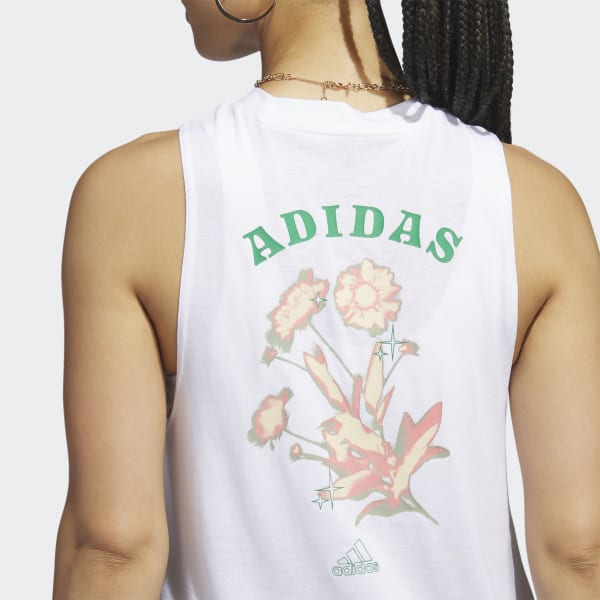 Adidas knotted top shop