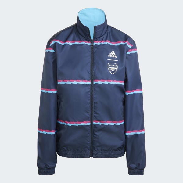 Niebieski Arsenal Anthem Jacket