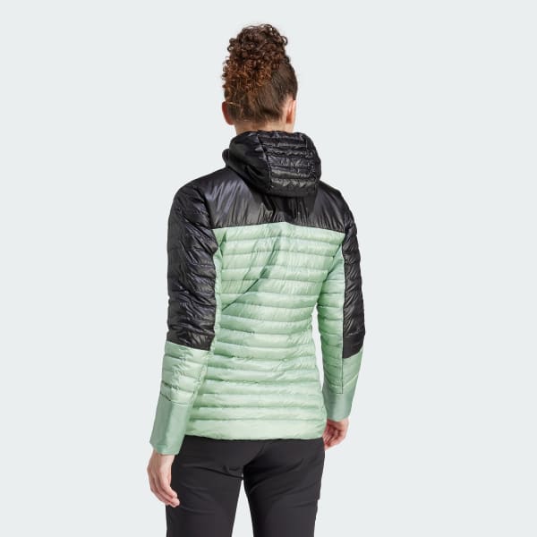 Verde Chaqueta con capucha Terrex Techrock Down