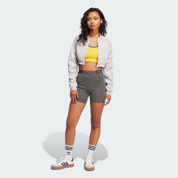 Adidas Ribbed Booty Shorts GLOBAL SHIPPING