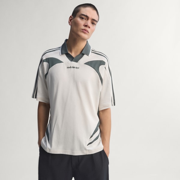 Λευκό Μπλούζα polo Originals X Metalwood