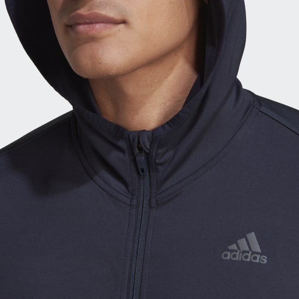 Blue HIIT Training Full-Zip Hoodie ID010