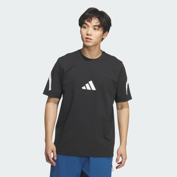 ブラック Z.N.E レギュウラーフィット CARAT 半袖Tシャツ