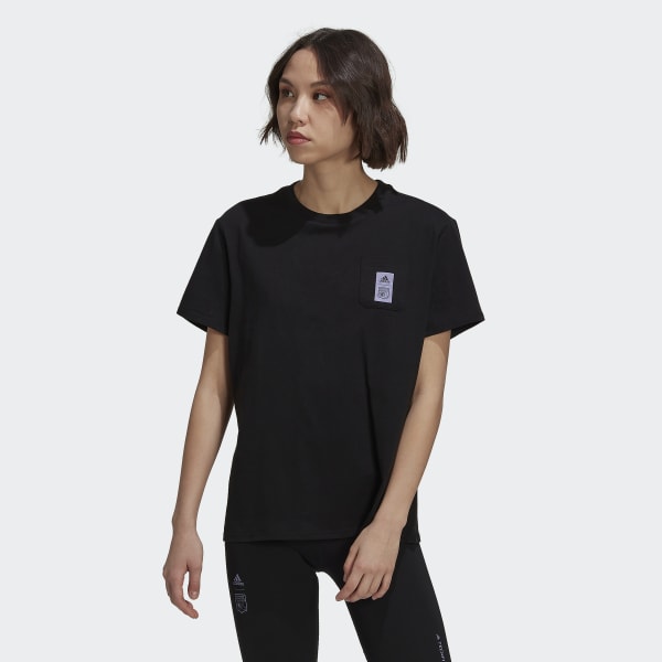 Zwart Olympique Lyonnais T-shirt IF177