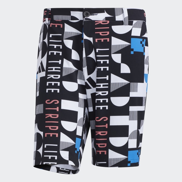 Đen GRAPHIC SHORTS IS041