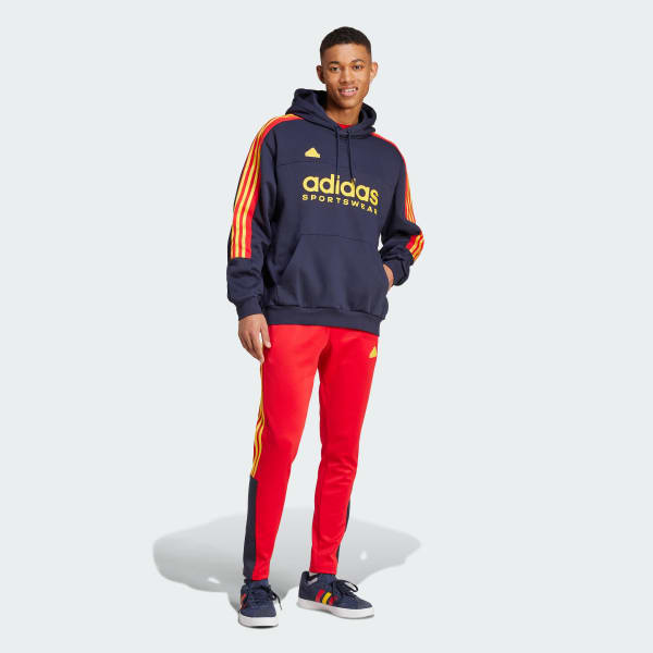 Adidas Kapuzenpullover Adidas Pullover Blau Rot Adidas Originals