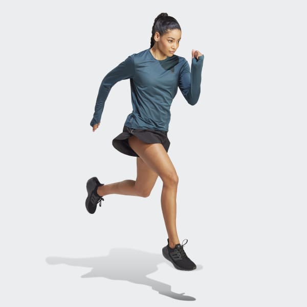 adidas Run Icons Running Longsleeve - Türkis | adidas Deutschland