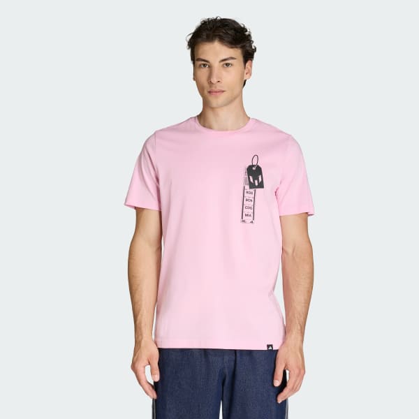 Rose T-SHIRT GRAPHIQUE FUN MESSI