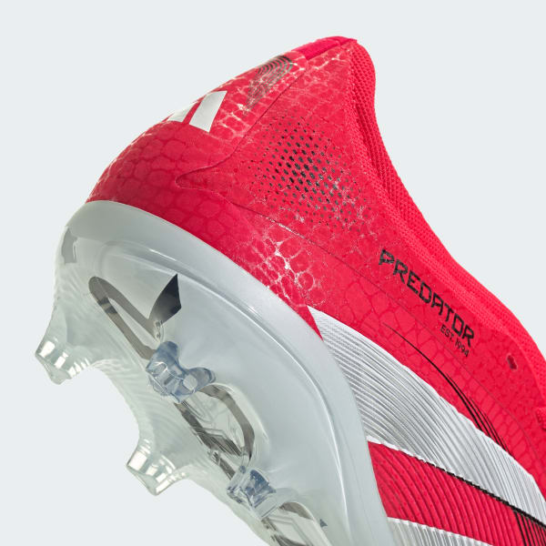 Chuteira Predator Pro Fold-Over Tongue Campo - Vermelho adidas