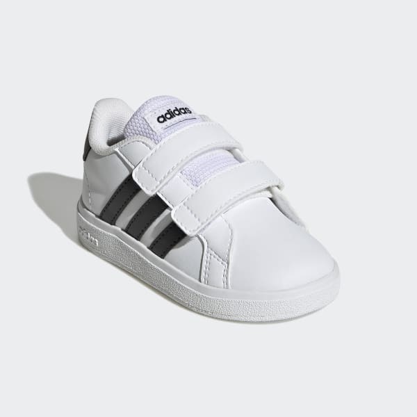 Blanco Zapatilla Grand Court Lifestyle Hook and Loop
