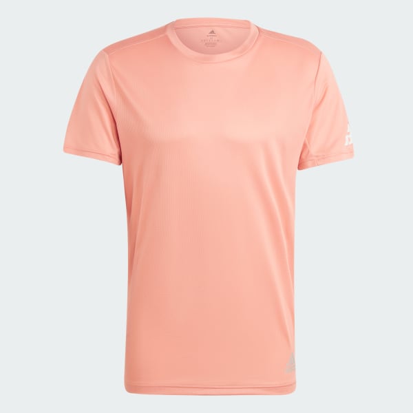Rojo Camiseta Run It