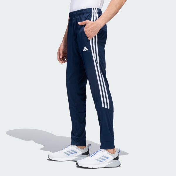 adidas Stripes Logo Pants Blue adidas India