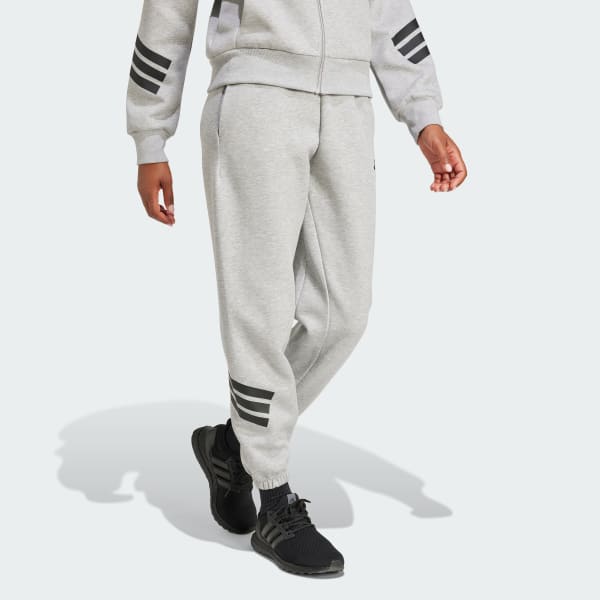 Grey Future Icons 3-Stripes Pants