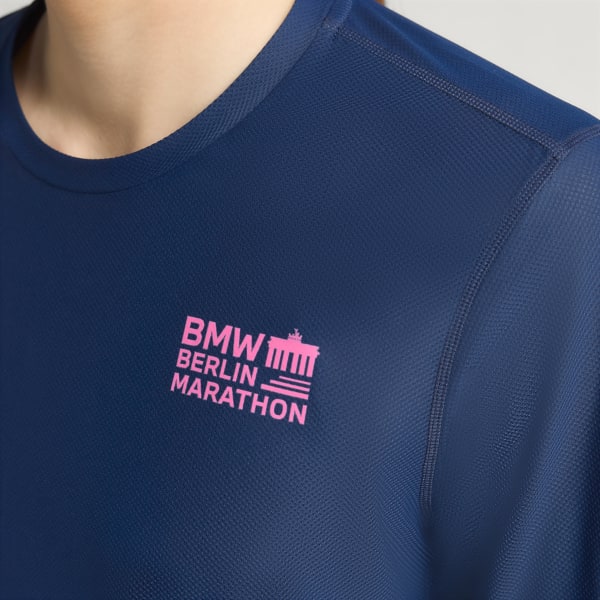 adidas BMW Berlin-Marathon 2025 Long Sleeve Long-Sleeve Top Blue