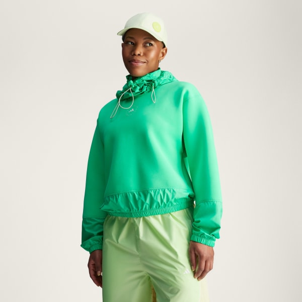 グリーン adidas by Stella McCartney TrueNature ネオプレン プルオンジャケット