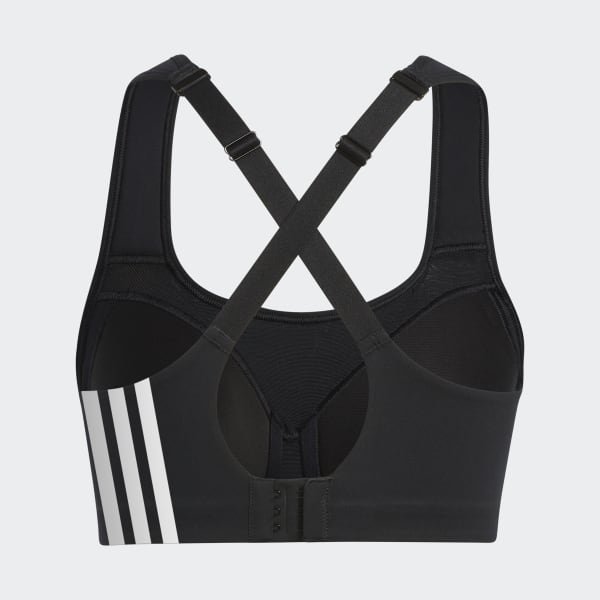 Noir Brassière training maintien fort adidas TLRD Impact