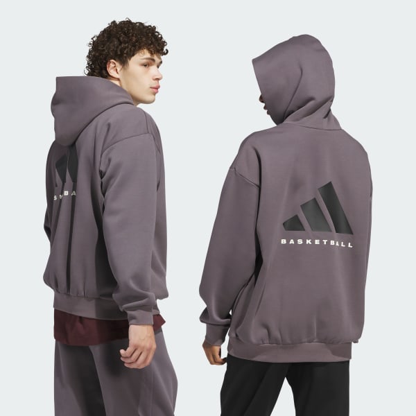 Gra adidas Basketball Fleece Hoodie (Gender Neutral)