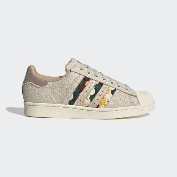 adidas Superstar Shoes - Beige, Men's Lifestyle