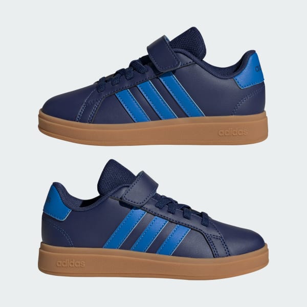 adidas Grand Court 2.0 Shoes Kids - Blue | adidas India