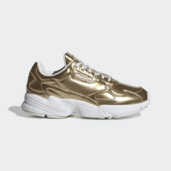 adidas falcon blanc or