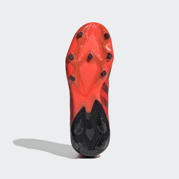 Red Predator Freak.3 Firm Ground Boots