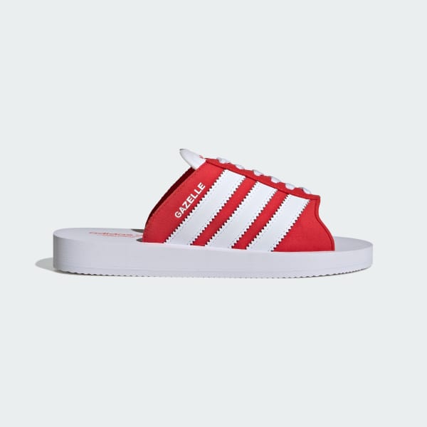 adidas Dép Đi Biển Gazelle - Đỏ | adidas Vietnam