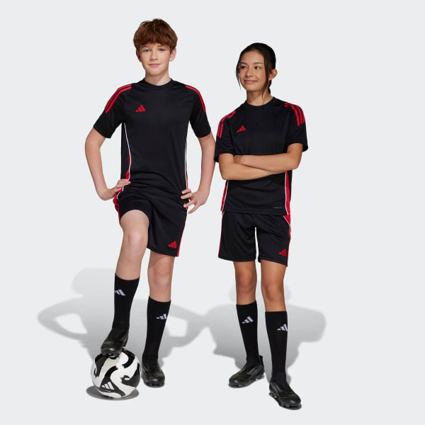 Noir Short d'entraînement Tiro 24 Enfants