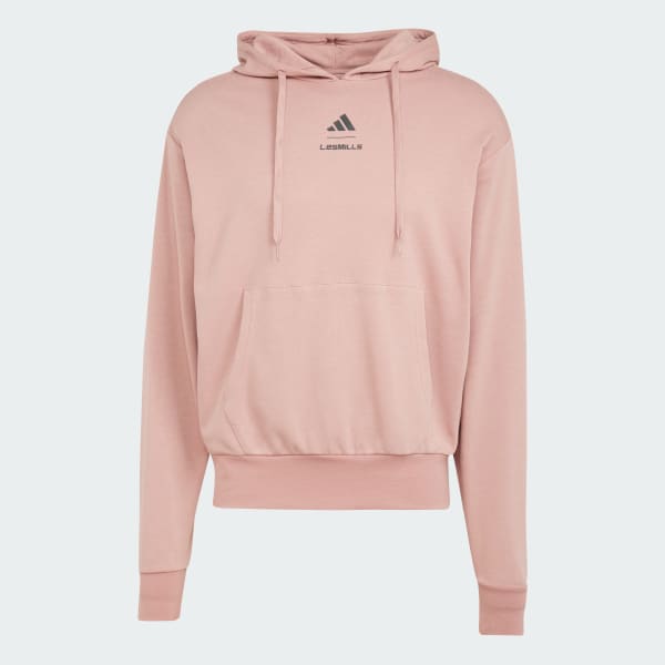 ピンク Les Mills グラフィックパーカー