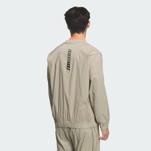 Brown 윈드 크루 재킷