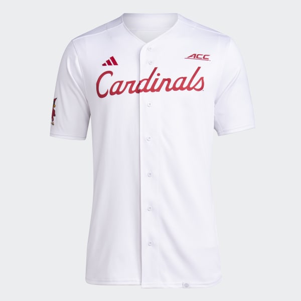 adidas Louisville Baseball Jersey - White, Men's Baseball